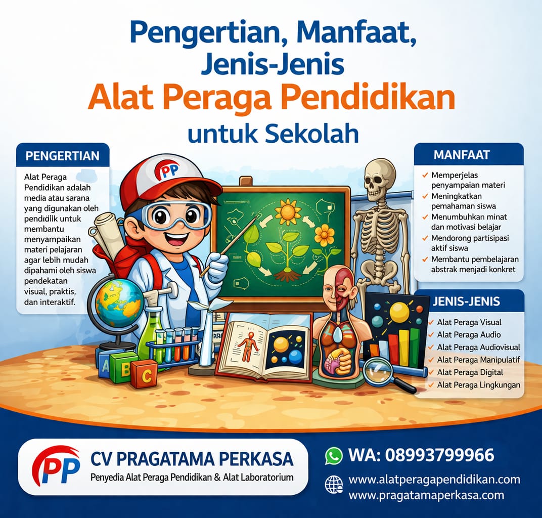 Alat Peraga Pendidikan untuk Sekolah, Manfaat & Jenis-Jenisnya